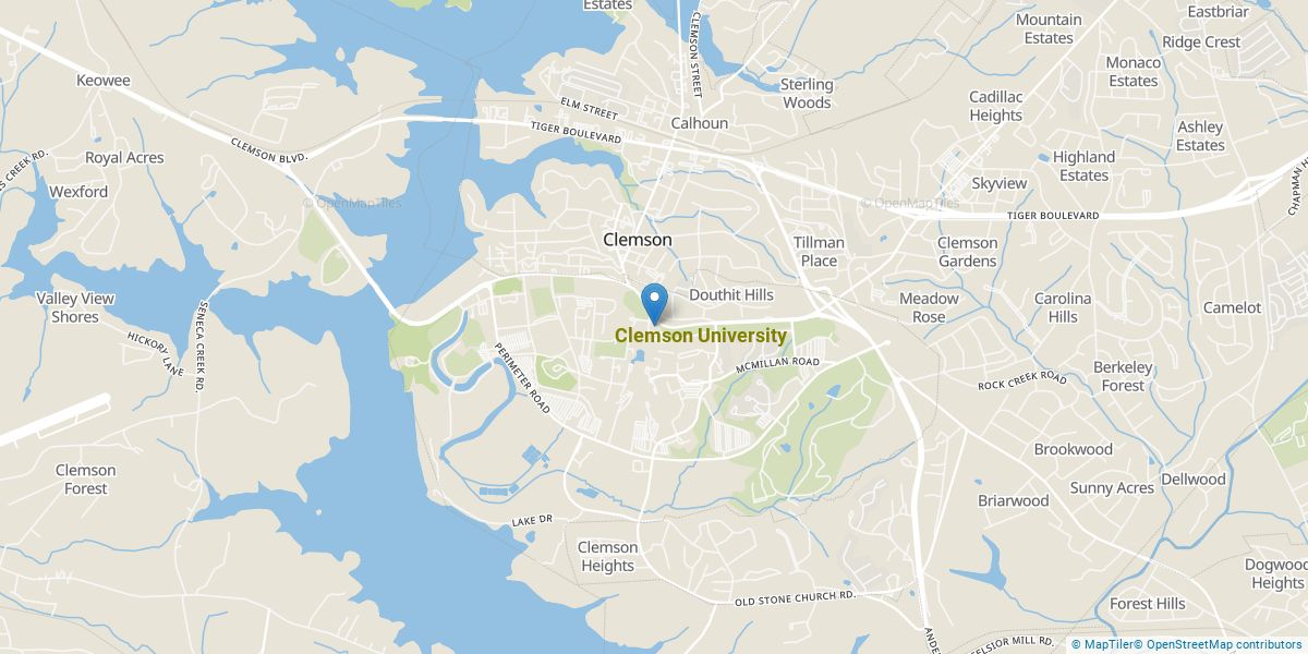 Studying Healthcare at Clemson University Healthcare Degree Search