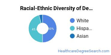 Racial-ethnic diversity of Dental Support Services majors at Amarillo College