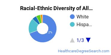 Racial-ethnic diversity of Allied Health Services majors at Community College of Denver