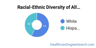 Racial-ethnic diversity of Allied Health Services majors at Intellitec College-Grand Junction