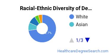 Racial-ethnic diversity of Dental Support Services majors at Lansing Community College