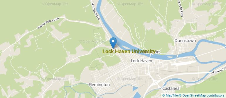 lock haven university campus
