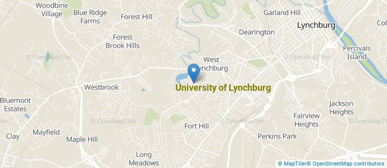 University Of Lynchburg Campus Map
