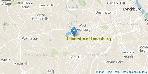 University Of Lynchburg Campus Map