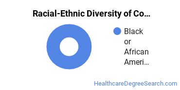 Racial-ethnic diversity of Communication Sciences majors at Oakwood University