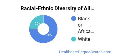 Racial-ethnic diversity of Allied Health Professions majors at SOWELA Technical Community College
